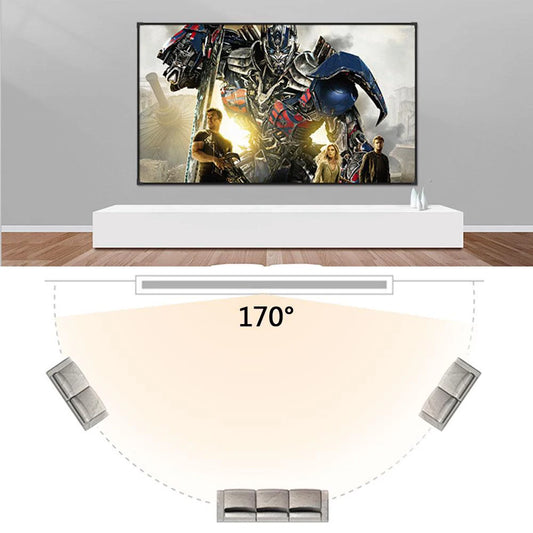 Accessoire projecteur - Écran de projection portable - 5 Tailles différentes